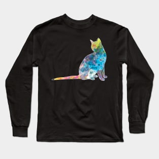 Cool cats cat colorful t-shirt Long Sleeve T-Shirt
